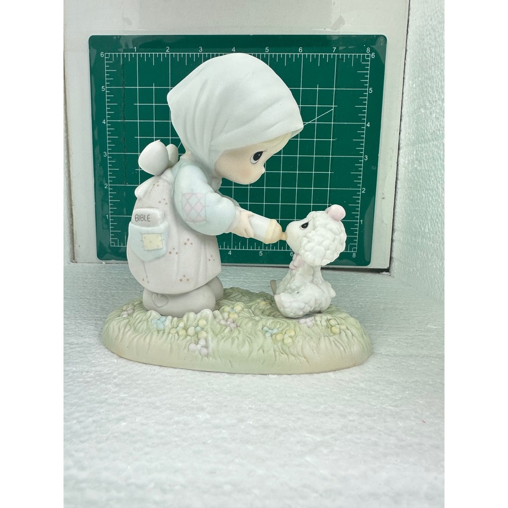 Precious Moments Feed My Sheep Figurine Enesco‎ Collector's Club 1987